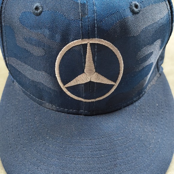 Mercedes Benz Hat Cap Blue Camo Car Racing Motorsports New Era 9fifty Snapback - Picture 3 of 9